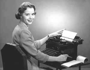 Typewriter Gal